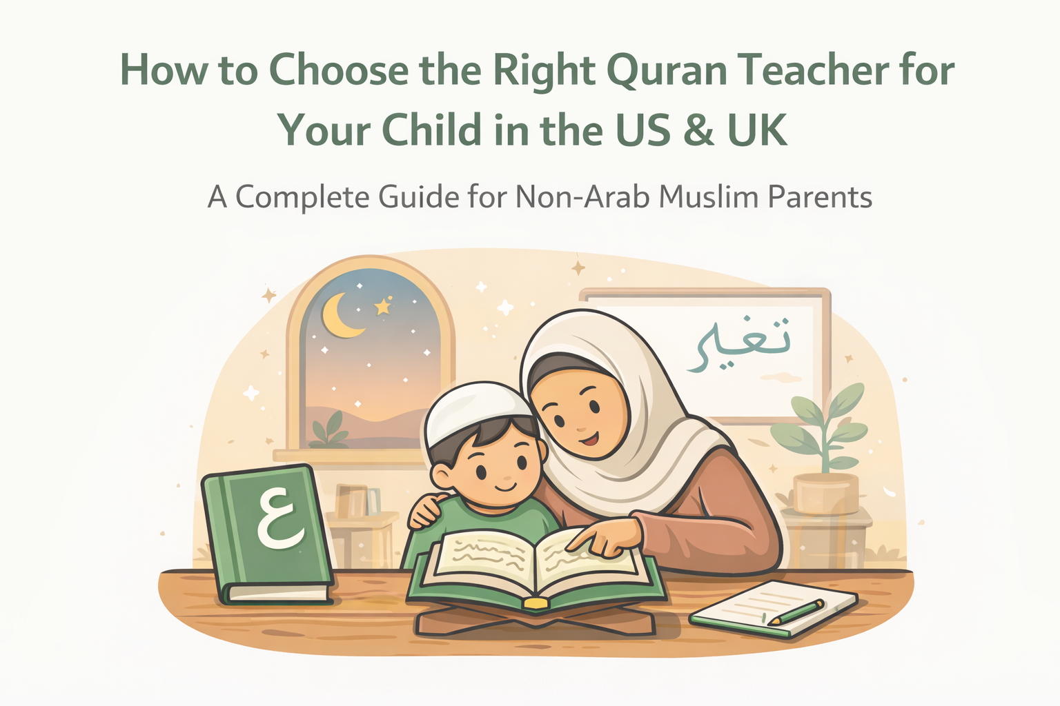 How to Choose the Right Quran Teacher for Your Child in the US & UK